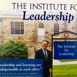 2014: Manuel, Founding Director of the Institute for Leadership at Mount St. Mary's University